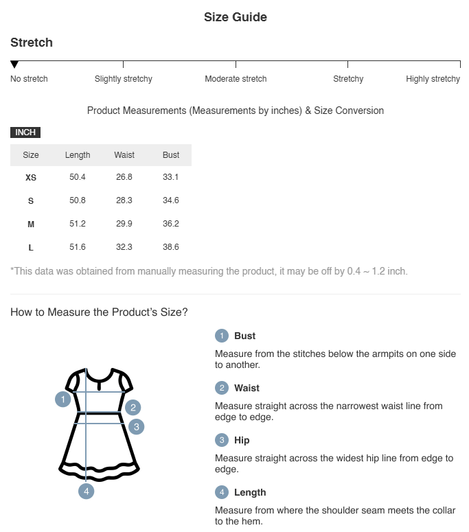Square Neck A-Line Denim Dress