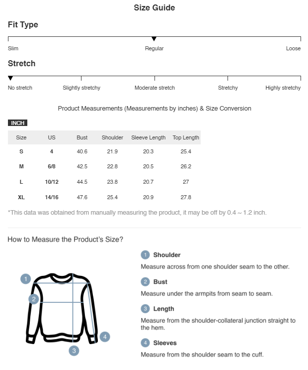 Ghost Round Neck Long Sleeve Sweatshirt